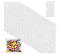200 Pièces Sacs en Cellophane Transparents, Sacs à Biscuits Autocollants 10x15cm, Sacs à Bonbons en Plastique, Sachet de Cellophane pour Boulangerie, Biscuit, Bonbons