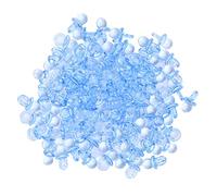 200 pièces sucettes pour fête prénatale, cadeaux de fête en acrylique, Mini sucettes pour bébé, cadeaux de table, jeux de confettis, décoration de révélation du genre (bleu)