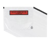 200 pochettes d'expédition autocollantes A5 transparentes