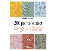 Laura Valfort – 200 points de tricot rang par rang – Guide – Broché