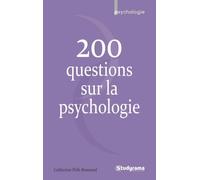 200 qcm de psychologie - Catherine Pelé-Bonnard - Studyrama Eds - broché - Essai