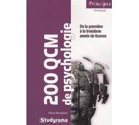 200 qcm de psychologie: De la première à la troisième année de licence
