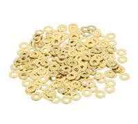 200 rondelles d'étanchéité en laiton M3, joints plats, tailles multiples(M3x7x0.5mm)