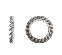200 Rondelles Eventail M8 mm - DIN 6798 A - Inox A4 - D-Work