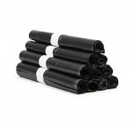 200 Sacs Poubelle 100 Litres Grande Capacité - Déchets Légers, Volumineux - Résistants, Épaisseur 45 Microns - Idéal Particulier Ou Professionnel Pour Maison, Bureau, Jardin, Hôtel, Restaurant