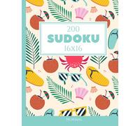 200 Sudoku 16x16 normal Vol. 3: com soluções e quebra-cabeças bônus