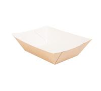 200 unité - Barquettes 'Thepack' 480 G 220 G/M2 10X6,2X4,8 Cm Naturel Carton Ondulé Nano-Micro