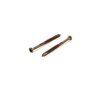 200 vis de terrasse inox a2 bruni autoforeuse tete decorative torx 25 de ø 5 x 50 -