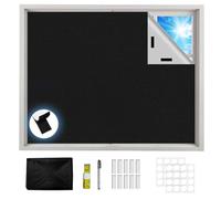 200 x 145 cm - Store occultant magnétique - 100 % occultant - Sans perçage - Pour fenêtre de toit - Protection solaire - Amovible - Pour toit incliné