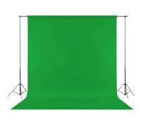 200 x 300 cm Fond d'écran vert : fond mural lavable, fond d'écran vert pour la photographie, l'enregistrement vidéo et TV