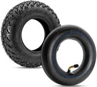 200 x 50 Off-Road Tyre, Suitable for Speedway Mini 4 Pro, 8 x 2 Inch Tyre with Inner Tube Suitable for Futecher Gun Pro, Speedtrott GX12, City Bug, Razor e100 e150 Electric Scooter