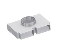200 x 90 mm Conduit plat Répartiteur double à Rond Ø 150