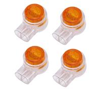 200 x Connecteur UY épissure Bout à Bout pour Fil de Téléphone Jaune 2