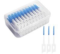 200 X Interdental Brushes,Soft Interdental Stick,For Teeth Cleaning And Oral Health (Blue)
