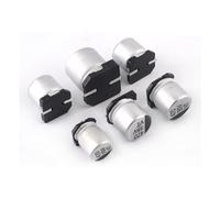 2000/1000/500/200PCS SMD Electrolytic Capacitor 6.3v 10v 16v 25v 35V 50V 0.1 1 2.2 3.3 4.7 10 22 33 47 100 220 330 470UF 1000UF AUOQKQUT(25V220UF 8X10.5)