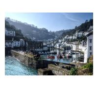 2000(100x70cm) pièces de Puzzles pour Adultes, Puzzles de Port intérieur dans Le Village de pêcheurs de Pol Pero, en Angleterre, décoration Murale de Jeu de défi Familial