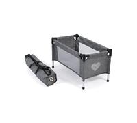 Bayer Chic 2000-Baby Born Lit de Voyage pour poupées bébé, 652 76, Gris Jean, Petit, Attention - Pour les poupées