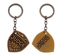 2000 AD Judge Dredd Limited Edition Porte-clés en métal - Porte-clés officiel en métal de collection pour fans et collectionneurs