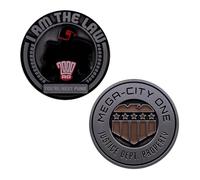 2000 AD - Pièce en édition limitée - Judge Dredd Mega-City One