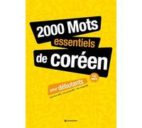 2000 mots essentiels de coréen pour débutants