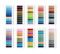 2000 PCS Multicolore Post It Marque Page, 18 Styles Languettes Adhésives Transparentes, Annotation Livre en PET Réutilisables pour Lecture Classement et Organisation de Documents Professionnels
