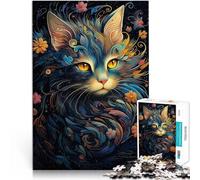 2000 Piece Jigsaw Puzzle for Adults Flower Cats Suitable for Ages 14 and up Each Piece is Unique - Fun and challenging Game for The Whole Family 。