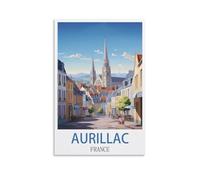 2000 Piece Jigsaws，Aurillac France Posters Jigsaws Puzzles 2000 Pieces Classic Jigsaws Educational Games Toys ， Best Gift for Adults and Kids 100x70cm