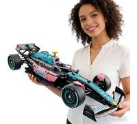 2000 pièces de blocs de construction de voitures de course de formule, kit de modèle de voiture super rapide 1:8, jouets STEM pour adultes et adolescents, ensemble de briques de construction de No Box