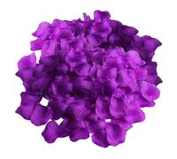 2000 Pièces De Pétales De Fleurs Artificielles Violet Foncé, Pétales Non Tissés, Accessoires Décoratifs, Adaptés Aux Mariages, Restaurants Et Célébrations