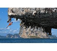 2000 Pieces Jigsaw for Adults Puzzles Rock Climbing by The Sea Brain Challenge Puzzle for Kids Educational Games,for Birthday Thanksgiving70x100cm Gi176
