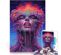 2000 Pieces Jigsaws Adults Puzzles Gifts Psychedelic Art for Age 14 Years and Over Each Piece is Unique - Fun and challenging Game for The Whole Family 。