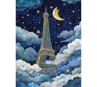 2000 Pièces Puzzle Adulte Paris & Ciel étoilé Puzzle en Bois 1T#1328