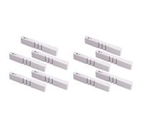 2000 PièCes SéRies 8 Pouces Enveloppent Étiquettes des Plantes, Étiquettes Jardinage Suspendues ImperméAbles en Plein Air, 2X21Cm Étiquettes D'Arbre Plantes en Plastique Blanc