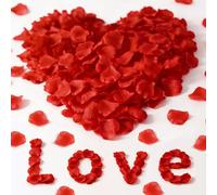 2000 Pièces Set Feuilles de Rose Artificielles Créer une Atmosphère Romantique Réutilisable Peu Prone à La Déformation Fleurs Artificielles Rose Eternelle Decoration Mariage