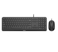 Philips Clavier et souris 2000 series SPT6207B/19 – AZERTY filaire USB, noir, clavier taille réelle