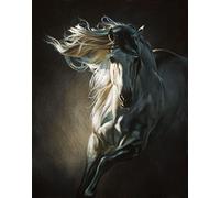 2000-teiliges Puzzle, Lernpuzzle Pferd, Tier, Pferdefamilie, interaktives Familienspiel, Puzzle-Set für Die Gehirnherausforderung 100 x 70 cm