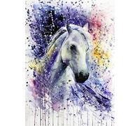 2000-teiliges Puzzle, Lernpuzzle Pferd, Tierpferd, interaktives Familienspiel, Puzzle-Set zur Denksportaufgabe 100 x 70 cm