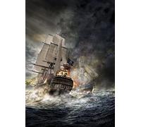 2000-teiliges Puzzle, Lernpuzzle „Segelkünstler“, interaktives Familienspiel, Puzzle-Set für Die Gehirn-Herausforderung, 100 x 70 cm