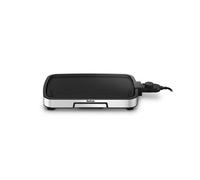 2000 W - Surface 40 X 25 Cm - Resist+ - Thermostat 5 Niv. - Bac ã Jus - Rangement Vertical - Lavable Lv - Inox/noir GPE SEB FRANCE - TEFAL