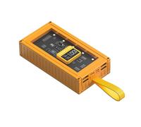 20000mAh Adaptateur d'alimentation mobile à charge rapide avec écran LED et veilleuse pour voyageurs en plein air Portable Batterie Pack