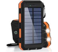 20000Mah Banque De Puissance Solaire Téléphone Chargeur Rapide Externe Portable Panneau De Batterie, avec Boussole Chargeur Voy[759]