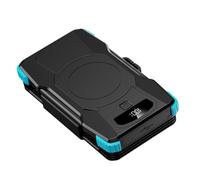 20000mah Solar Power Bank with Wireless Charging, Foldable Solar Charger