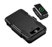 20000mah Solar Power Bank with Wireless Charging, Foldable Solar Charger, U