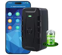 20000mAh TK918 Traceur GPS Professionnel 4G LTE, Tracker GPS Voiture sans Abonnement, Traceur avec Carte Sim, Aimant IP67 Suivi Temps Réel, Historique 6 Mois Géo-Clôture pour Flotte Camion Remorque