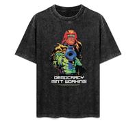 2000Ad Democracy Isnt Working Px Unisex T-Shirt Top Black Mens Tee XL