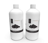 2000ml (2 X 1000ml) Suntana Blackberry après Foncé 14% Dha Spray Tan Solution