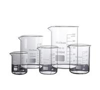 2000ml Bécher En Verre Durable, Bécher De Laboratoire 2L Avec Graduation Imprimée, Verre Borosilicate 3.3, Forme Basse(2000ml)