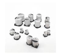 2000pcs 10V 35v 50V 0.47uf 1uf 2.2uf 3.3uf 4.7uf 10uf 47uf 4 * 5.4mm SMD Aluminum electrolytic capacitor 20% 20% AUOQKQUT(50v 4.7uf in Bag)