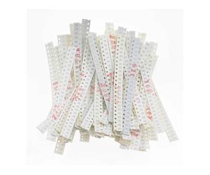 2000pcs/lot 80values x 25pcs 5% 0805 SMD Resistor Assorted Kit 10 ohm - 910k ohm Chip Fixed Resistor Sample Kit Sample Bag BIANMTSW