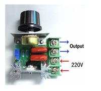 2000W AC 50-220V 25A Moteur Réglable PWM Tension Régulateur Contrôleur Vitesse